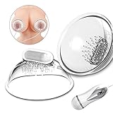 Multi-Function Vibrating Nipple Suckers-Silicone Nipple Massager Powerful Bullet Love Egg Vibrator Waterproof Clit Teasers Sex Toys for Women or Couples