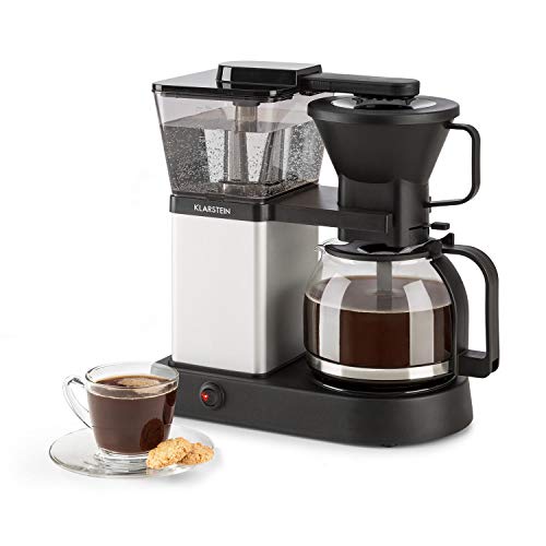 Klarstein GrandeGusto Kaffeemaschine mit Kaffeekanne - Filter-Kaffeemaschine, Kaffeeautomat, 1690 Watt, 1,3 Liter Tank…