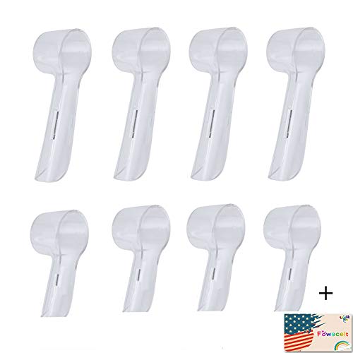 8 Pack Electric Toothbrush Cover for Protecting Oral-B Replacement Brush Heads, Anti Bacterial Portable Travel Brush Heads Caps, Convenience for Travel & Everyday Use