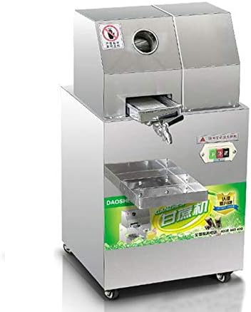 Stainless Steel Electric Sugar Cane Juicer Electric Sugar Cane Juice Machine Copper Motor High Power 750W Juicer SXC-80