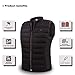 ZLTFashion Heated Vest USB Charging Electric Heated Jacket Winter Body Warmer Vest Men (Battery Not Included)