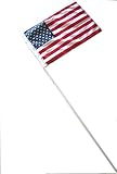 SUZUKI HONDA KAWASAKI YAMAHA POLARIS 6'' ATV WHIP FLAG GLAMIS USA AMERICAN FLAG