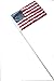SUZUKI HONDA KAWASAKI YAMAHA POLARIS 6'' ATV WHIP FLAG GLAMIS USA AMERICAN FLAG
