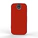 Wireless PROTECH Compatible with/Replacement for Durable Slim Flex Case for Kyocera DuraForce Pro, Phone Models E6810, E6820 and E6830 (Red)