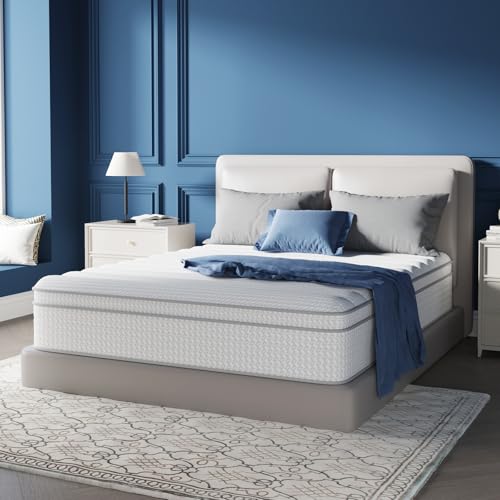 Avenco Queen Mattress 12 Inch in a Box, Queen Size Medium Plush Mattresses with…