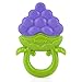 Nuby Fruity Chews Ring Teether, Colors May Vary