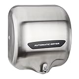 Tek Motion Premium Quality Heavy Duty 1800w Stainless Steel Commercial Hand Dryer Durable