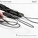 VKO Cotton Soft Camera Wrist Strap Compatible for Sony RX100 RX100II RX100III RX100IV RX100V G7X G7XII G9X G9XII GR GRII Hand Strap Black