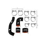 Mishimoto MMHOSE-SUB-INT4BK Silicone Intercooler