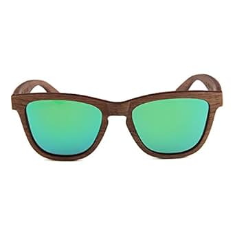 KRAYWOODS, Walnut Wood Sunglasses for Women and Men With