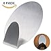 Deezio High Powerful Adhesive Hooks, 3M hanger 304 Stainless Steel Self Adhesive Hooks Waterproof, Strong & Durable