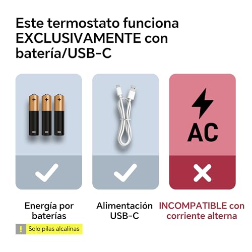 2 Wire WiFi Battery Thermostat for Gas Boilers Control Tuya Thermostat Programmable Daily, Compatible with Google Voice Control and Alexa.W506 3A