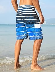 unitop Men's Bathing Shorts Quick Dry Beach Surfing