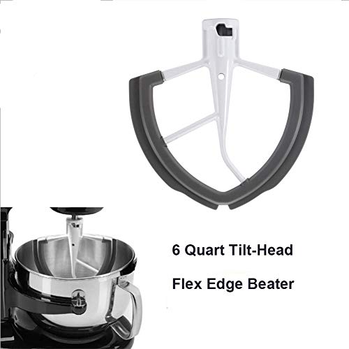 5.56 Quart Flex Edge Beater for Kitchenaid mixer attachments