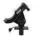 Scotty Baitcaster/Spinning Rod Holder Black with 244 Flush Deck Mount, Small (0281-BK)