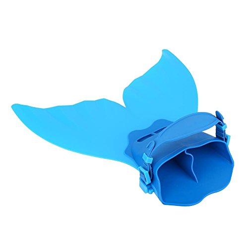 Asixx Swimming Flippers for Kids, Kid Swimming Fin Children Monofin Flippers Diving Scuba Foot Training Shoes Soft material Comfortable Wearing - Thumbnail 6