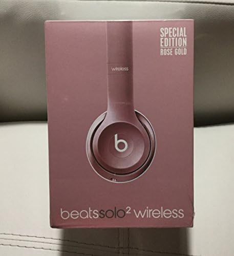 Solo2 Wireless Bluetooth Headphones On Ear Headset Rose Gold