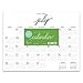 Farmhouse Script Calligraphy Large Desk Pad Monthly 2020 Calendar: July 2019 - June 2020 (Academic Y by 