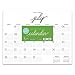 Farmhouse Script Calligraphy Large Desk Pad Monthly 2020 Calendar: July 2019 - June 2020 (Academic Year Desktop Calendar, Planning Blotter) by 