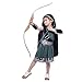 Spooktacular Creations Warrior Night Hooded Huntress Costume for Halloween Tween Girls with Accessories(Medium)
