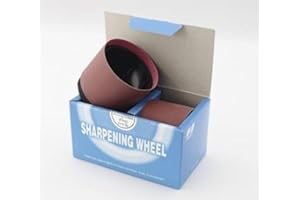 NIREY GR-2185B Knife Sharpener Belt ON Wheel, Medium (Pair)