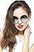 GEELOOK Round Sunglasses for Women Men Classic Oversized Circle Mirrored Hippie Hipster Polarized Sunglasses Metal Frame Mercury Lens