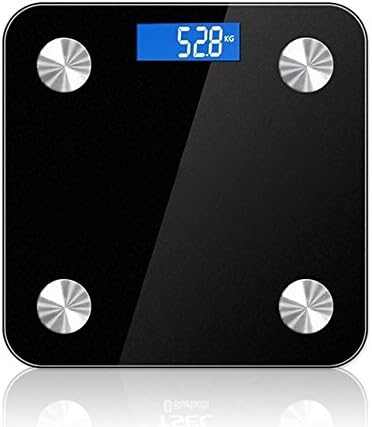 Bluetooth Health Fitness Body Analysis Fat Scale - FDA Approved - Smart BMI Scale Digital Bathroom Weight Scale, Body Composition Analyzer with Smartphone App, 396 lbs by Darylistic