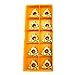 10PCS 16ER AG60 Insert Lathe Threading Tool Indexable Carbide Lathe Tool for Threading Turning Holder