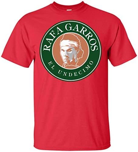 Amazon Com Rafa Garros Tennis T Shirt Rafael Nadal King Of Clay Fans T Shirt Clothing