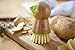 Full Circle FC11124 The Ring Fruit and Vegetable 2 in 1 Mushroom Cleaning Brush, Potato, Green
