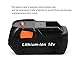 Energup 18V 4.0Ah Ridgid Replacement Battery for RIDGID R840083 R840085 R840086 R840087 AC840085