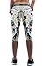 Timemory Teens Girls Chic 3D Fancy Skull Capri Running Leggings Workout Pants Pattern #10 One Size