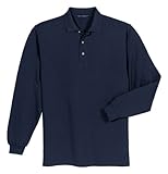 Port Authority Men's Long-Sleeve Heavyweight Polo Shirt