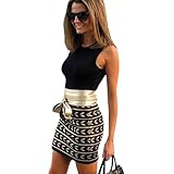 ROPALIA Womens Bodycon Bandage Dress Short Pencil Dress Party Cocktail Dress