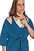 Recovery Robe and Post Op Bra Set, Post Mastectomy Clothing, Breast Cancer Gifts for Women, Breast Surgery Robe with Internal Pockets and Pocketed Bra, Breast Surgery Robe (Medium, Blue)