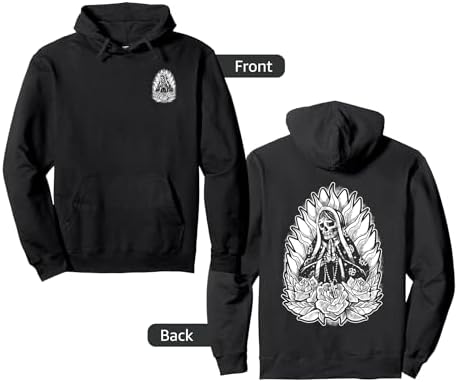 Amazon.com: Virgin Mary Skeleton Gothic Catholic Punk Traditional