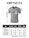 H2H Mens Casual V-Neck Shortsleeve T-Shirts With American Flag Chest Pocket White US S/Asia M (CMTTS0173)