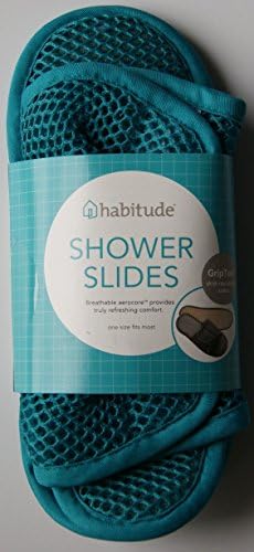 Habitude Shower Slides - Turquoise
