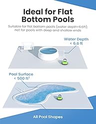 WYBOT Cordless Robotic Pool Cleaner, Automatic Pool