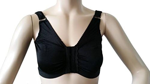 LipoGarments Front Closure Bra, Post Breast Augmentation, Breast Reduction or Breast Surgery, Contains Natural Rubber Latex