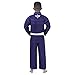 Elite Sports IBJJF Ultra Light Brazilian Jiu Jitsu Gi For Kids with Preshrink Fabric and Free Belt, Navy, C1