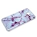 Galaxy J7 Case, PHEZEN IMD Purple Marble Pattern IMD Design Cute Creative Anti-Scratch Bumper Ultra Slim TPU Soft Case Rubber Silicone Skin Cover for Samsung Galaxy J7 J700 (2015)