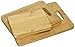 Essential Houseware Bamboo Chopping Boards, Set Of 3