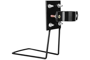 BildeeMait Metal for Bike Front Basket Mount Bracket for Bicycle, Scooter, Ebike - Adjustable Holder Fixing Support 15-31mm &