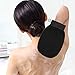 Yvoier Exfoliating Gloves Exfoliator Mitt - Double Sided Use Scrubbing Gloves Remove Dead Skin, Impurities, Tan Remover Mitt Set of 2 for Prep-Self Tanning