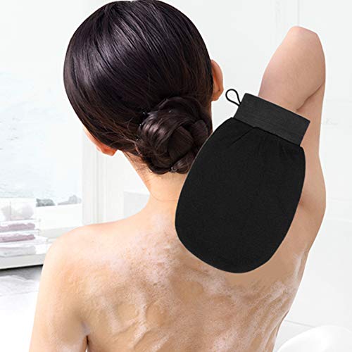 Yvoier Exfoliating Gloves Exfoliator Mitt Double Sided Use Scrubbing