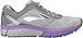 Brooks Women's Ghost 9 Grey/Primer Grey/Lilac Athletic Shoe