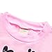 DDSOL Little Girls Clothing Set Outfit Heart Print Hoodie Top+Long Pantskirts 2pcs