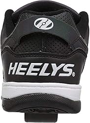 Heelys Girls Voyager Tennis Shoe, Black