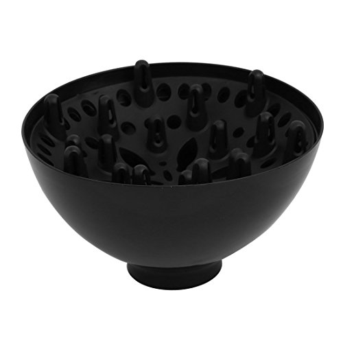 Click Here to See More Images uxcell Plastic Deep Bowl Diffuser Hair Dryer Accessories Black for 43mm-45mm Bore Dia